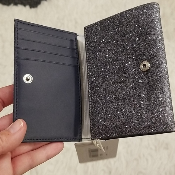 💕TED BAKER💕 Beccka Glitter Small Fold Wallet - Picture 5 of 7